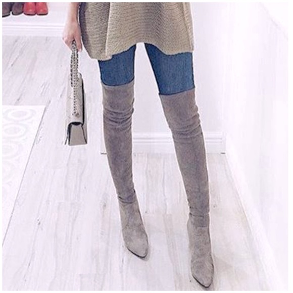 NWOT Goodnight Macaroon Carina OTK Boots 36 (US 6) - Picture 2 of 16